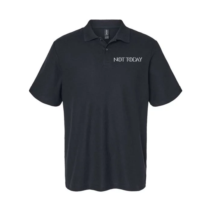 Not Today Softstyle Adult Sport Polo