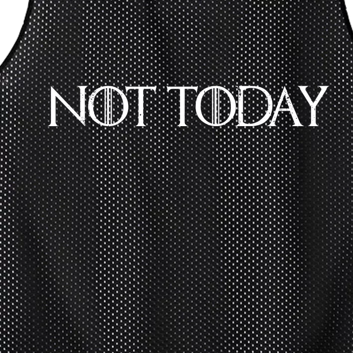 Not Today Mesh Reversible Basketball Jersey Tank