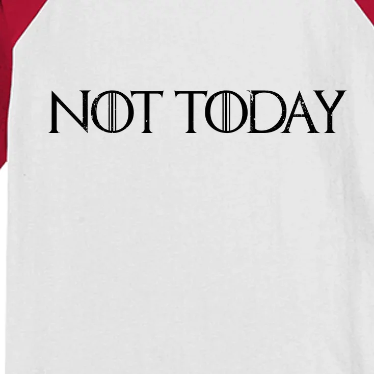 Not Today Kids Colorblock Raglan Jersey