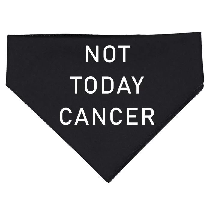 Not Today Cancer USA-Made Doggie Bandana