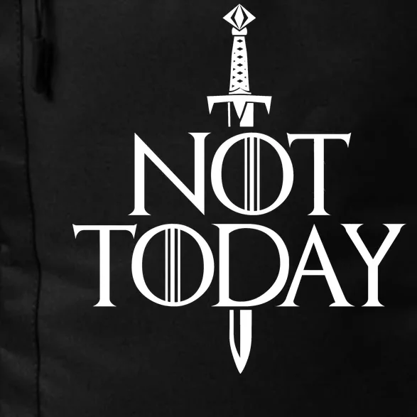 Not Today God Of Death Daily Commute Backpack