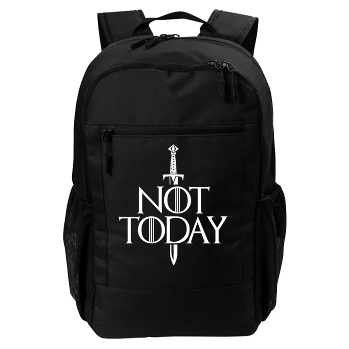 Not Today God Of Death Daily Commute Backpack