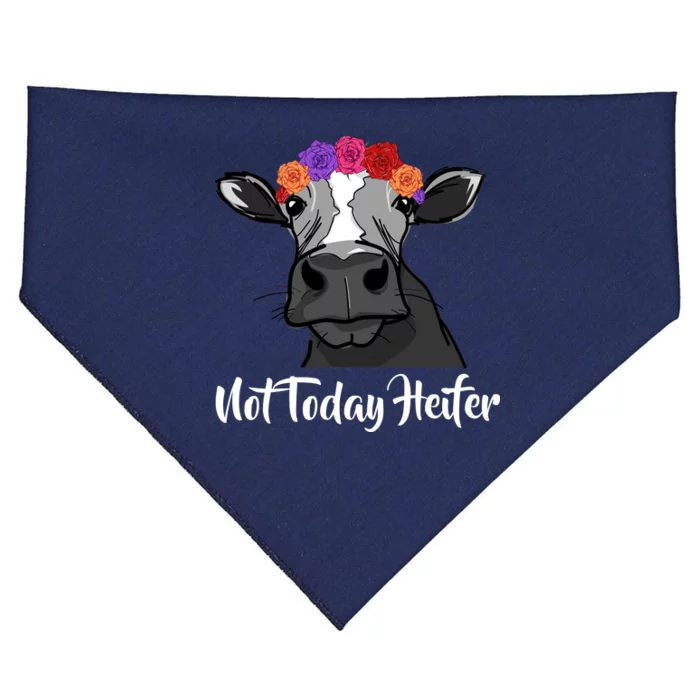 Not Today Heifer USA-Made Doggie Bandana