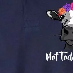 Not Today Heifer Softstyle Adult Sport Polo