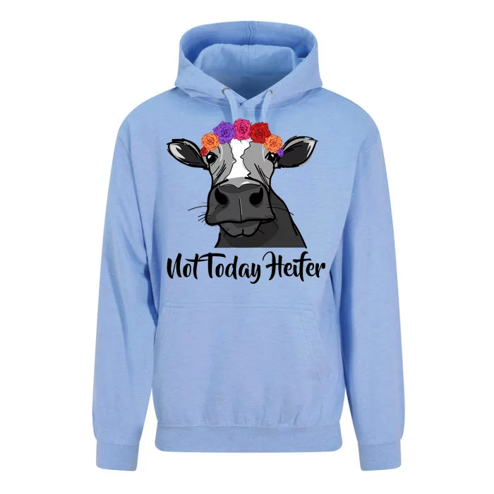 Not Today Heifer Unisex Surf Hoodie