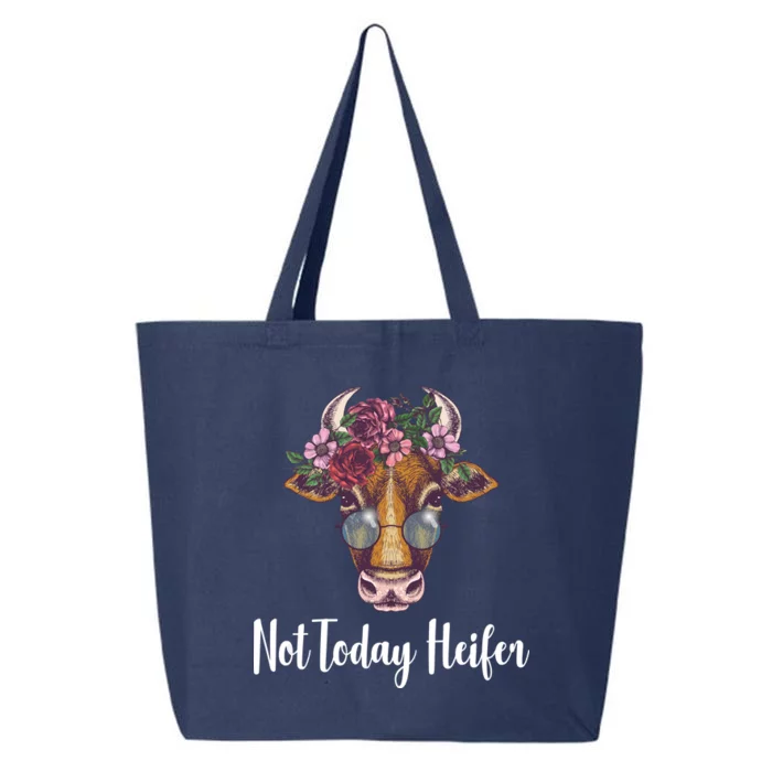 Not Today Heifer Funny 25L Jumbo Tote