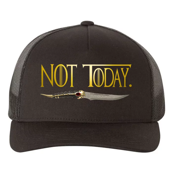 Not Today Limited Edition Yupoong Adult 5-Panel Trucker Hat