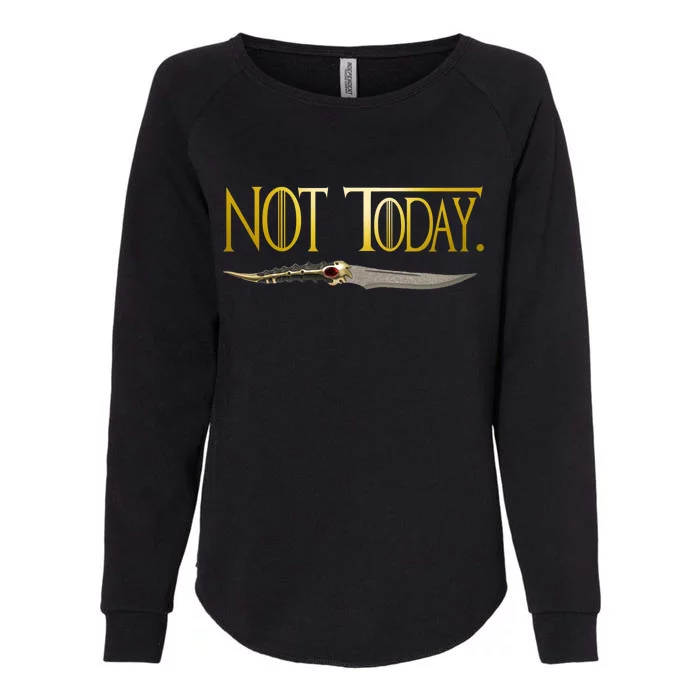 Not Today Limited Edition Womens California Wash Sweatshirt