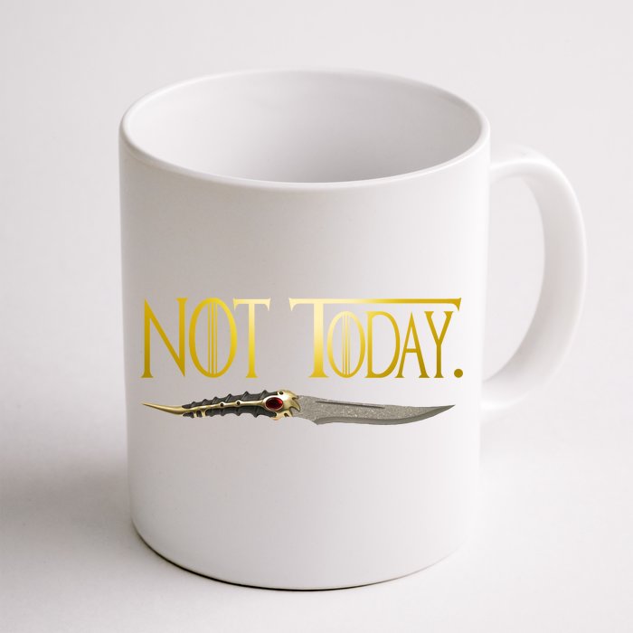 Not Today Limited Edition Front & Back Coffee Mug