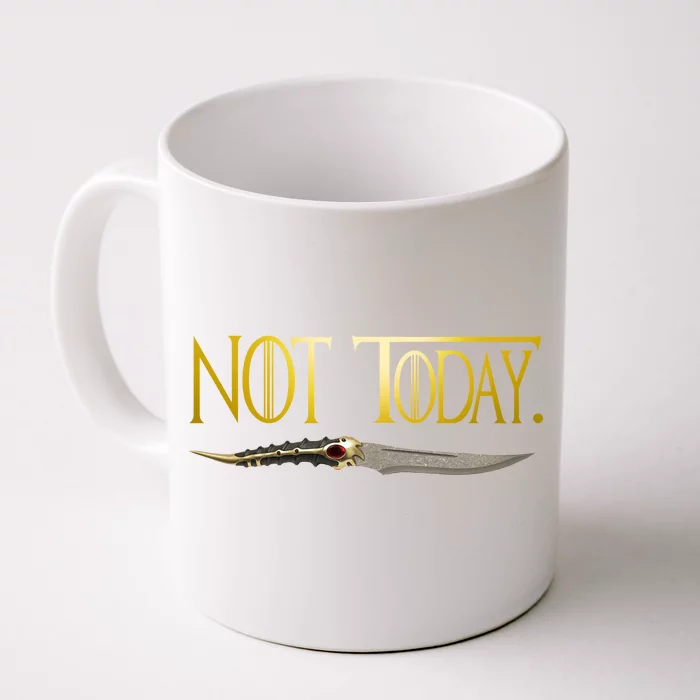 Not Today Limited Edition Front & Back Coffee Mug