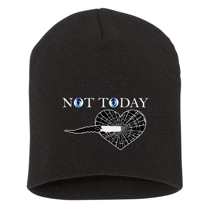 Not Today Night King Slayer Short Acrylic Beanie