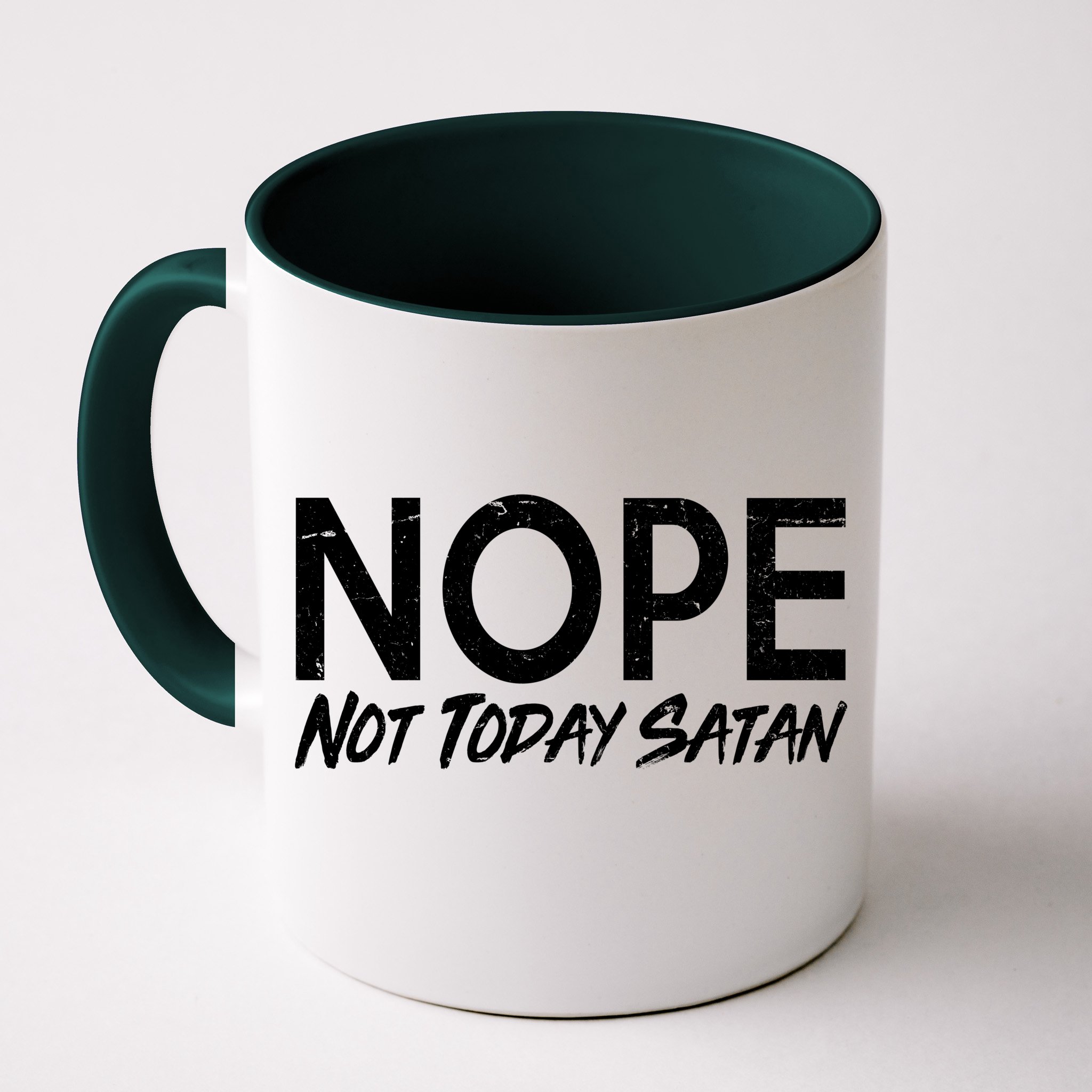 Details about   Satan Mug Coffee Cup Funny Gift for Hail Satanic Maybe Not Today 