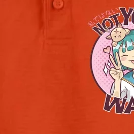 Not Your Waifu Anime Dry Zone Grid Performance Polo