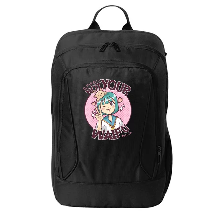 Not Your Waifu Anime City Backpack