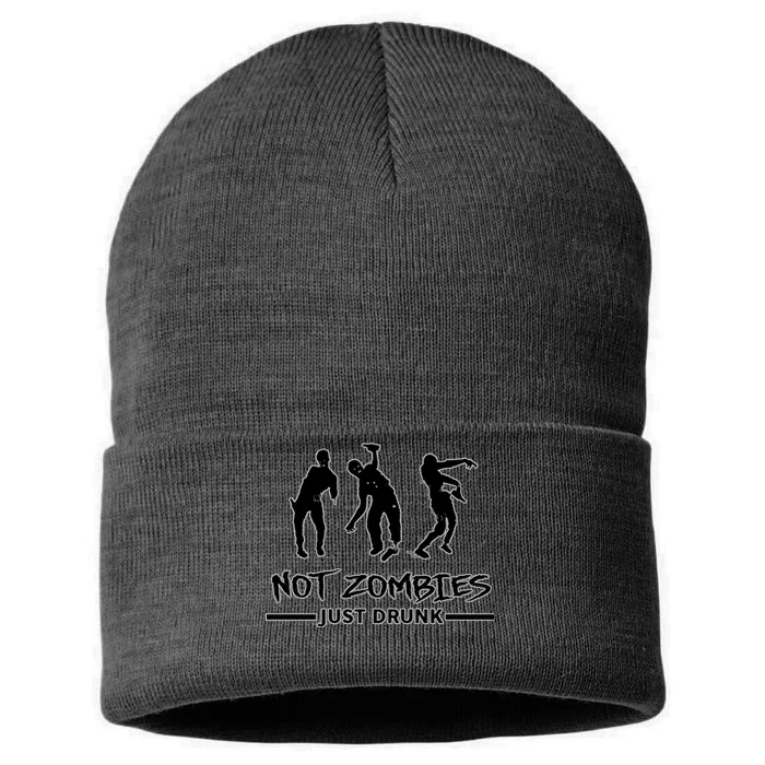 Not Zombies Just Drunk Sustainable Knit Beanie