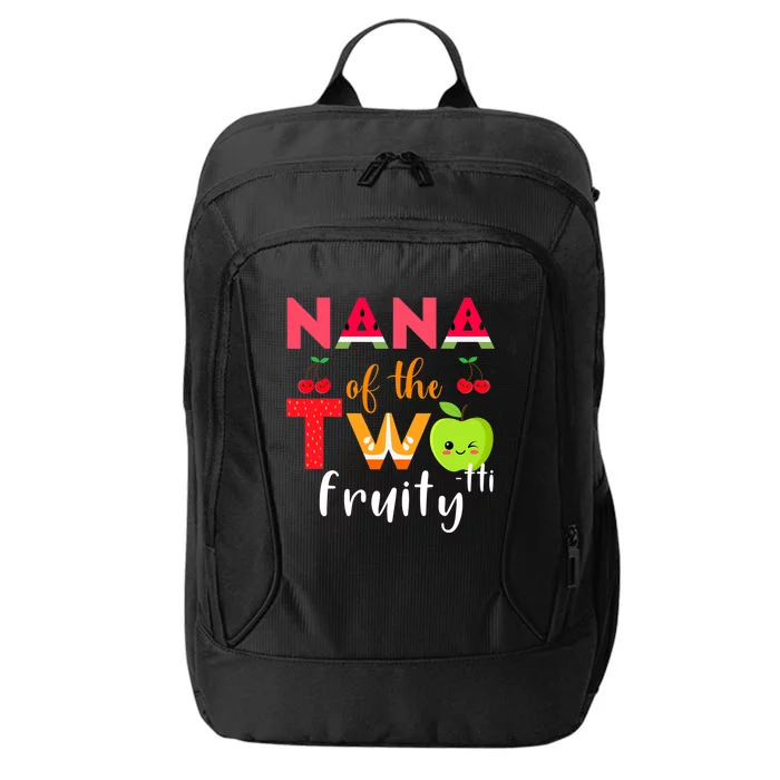 Nana Of the Twotti Frutti 2nd Birthday Party Fruit Themed City Backpack