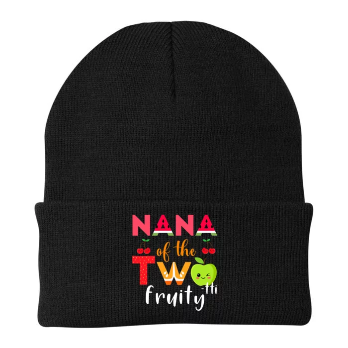 Nana Of the Twotti Frutti 2nd Birthday Party Fruit Themed Knit Cap Winter Beanie