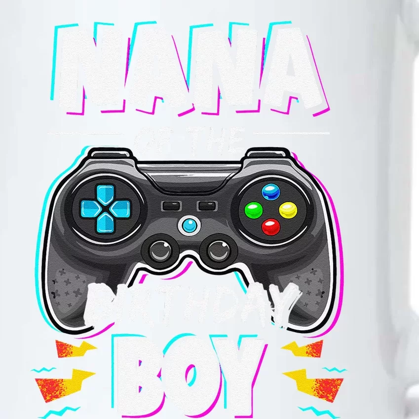 Nana Of The Birthday Boy Video Game Bday Party Gamer Black Color Changing Mug