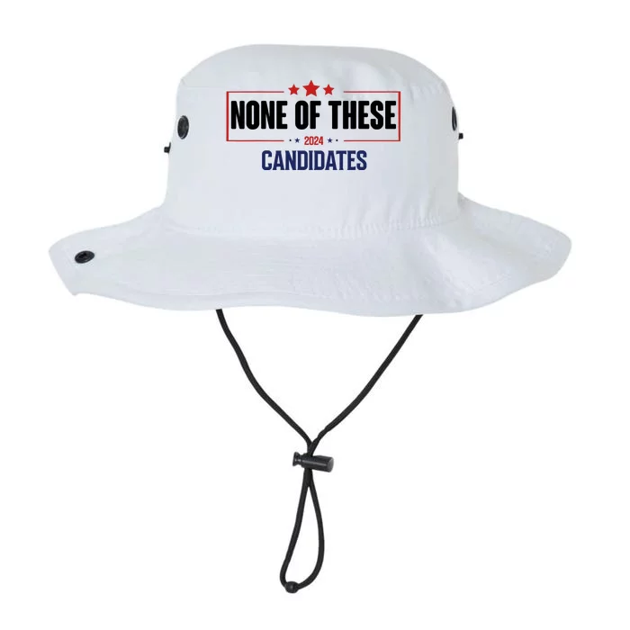 None Of These Candidates 2024 Funny Election Legacy Cool Fit Booney Bucket Hat