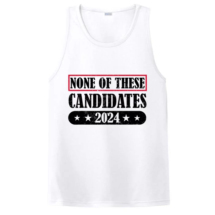 None Of These Candidates 2024 Election President Vote Performance Tank