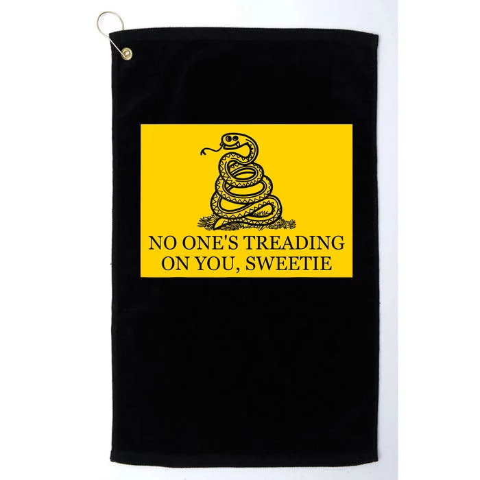 No Ones Treading On You Sweetie Platinum Collection Golf Towel