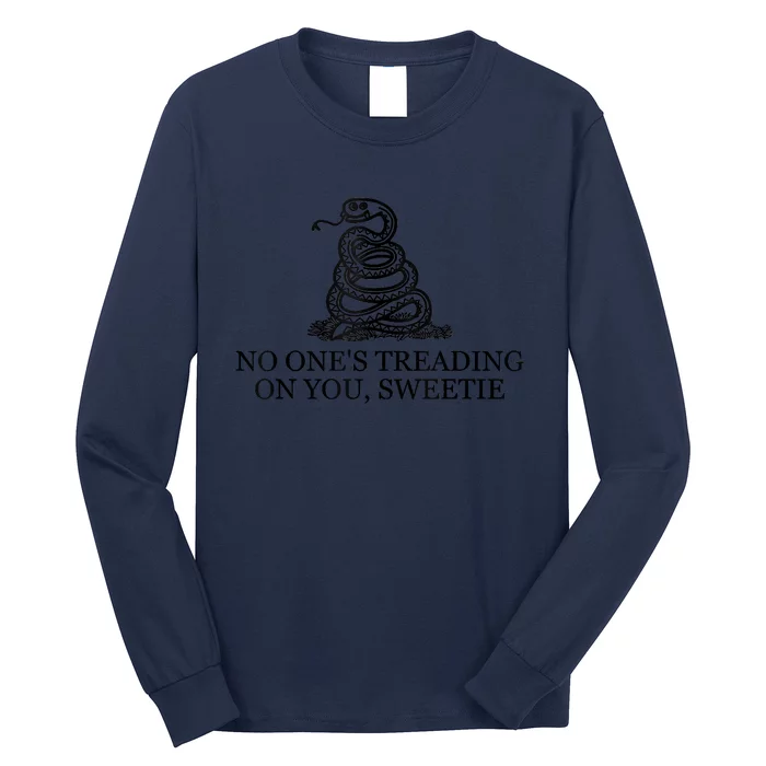 No Ones Treading On You Sweetie Long Sleeve Shirt