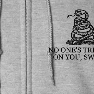 No Ones Treading On You Sweetie Full Zip Hoodie