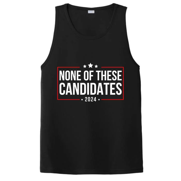 None Of These Candidates 2024 Funny Presidential Election Performance Tank