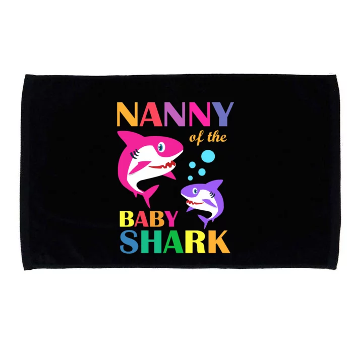 Nanny Of The Baby Birthday Shark Nanny Shark Mother's Day Microfiber Hand Towel