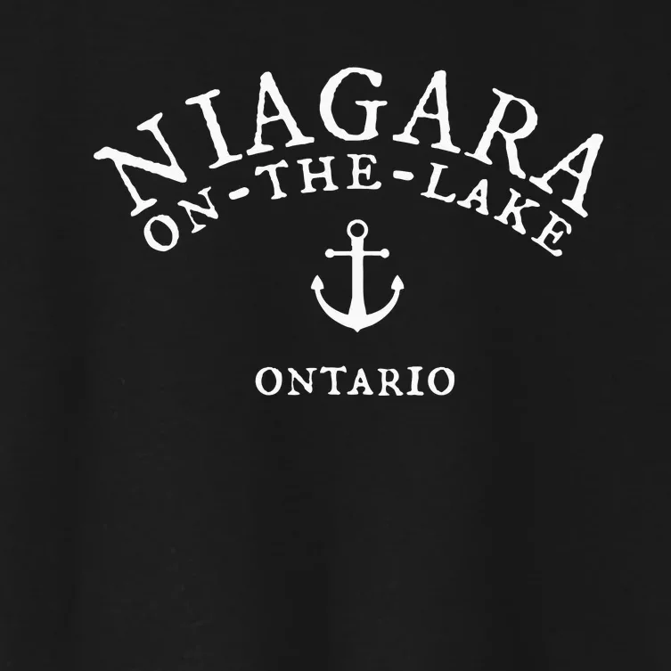 Niagara On The Lake Ontario Canada Lake Town Women's Crop Top Tee