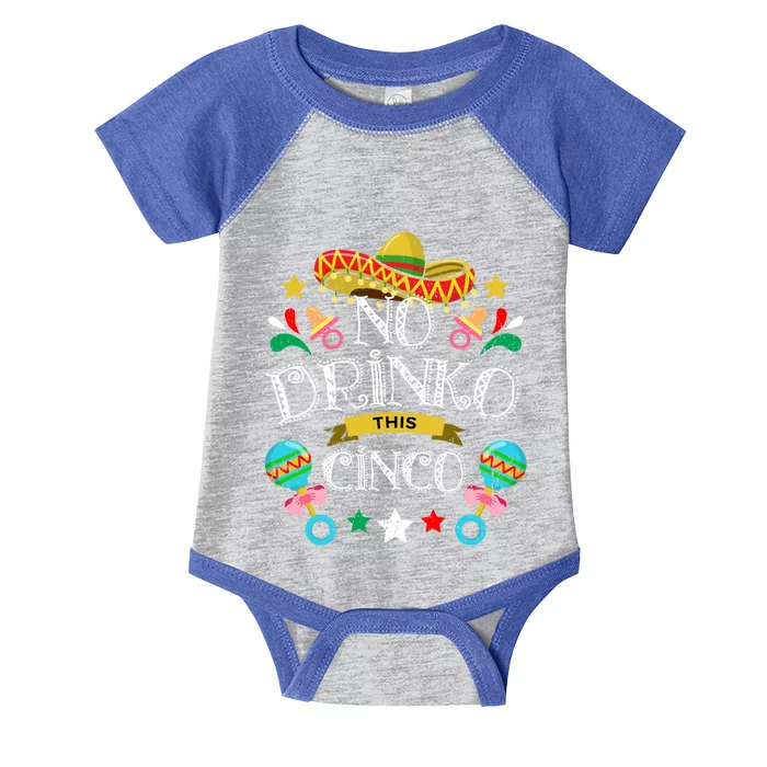 No O This Cinco Vintage Gift Infant Baby Jersey Bodysuit