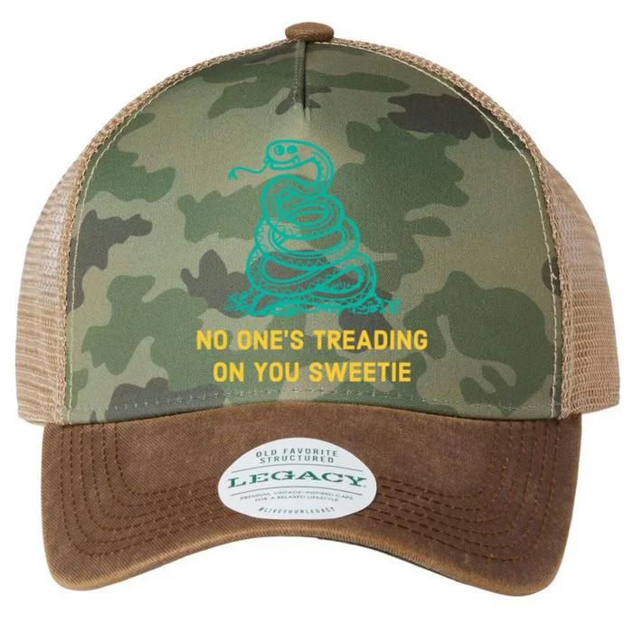 No Ones Treading On You Sweetie Snake Legacy Tie Dye Trucker Hat