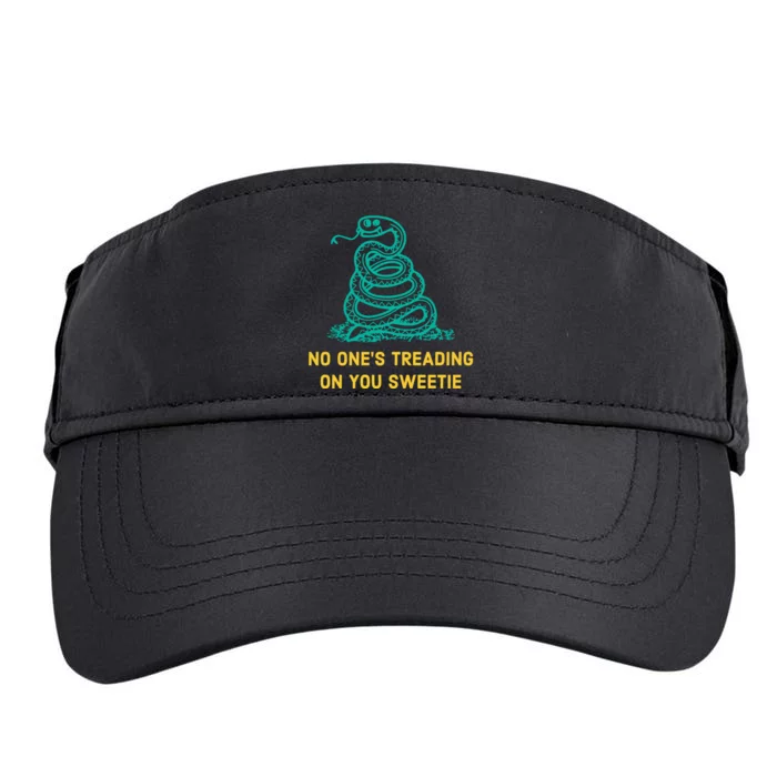 No Ones Treading On You Sweetie Snake Adult Drive Performance Visor