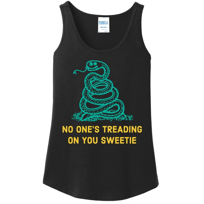 No Ones Treading On You Sweetie Snake Ladies Essential Tank