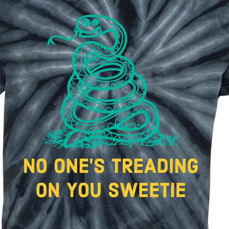 No Ones Treading On You Sweetie Snake Kids Tie-Dye T-Shirt