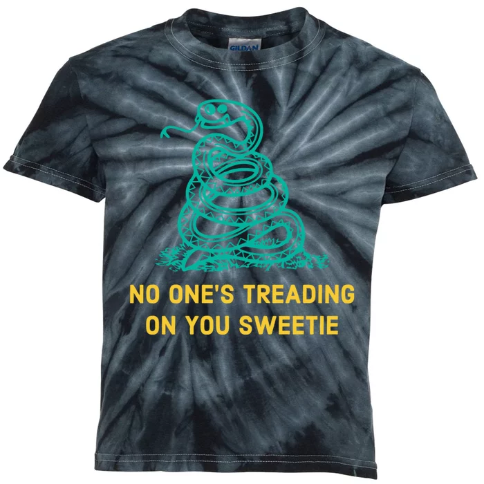 No Ones Treading On You Sweetie Snake Kids Tie-Dye T-Shirt