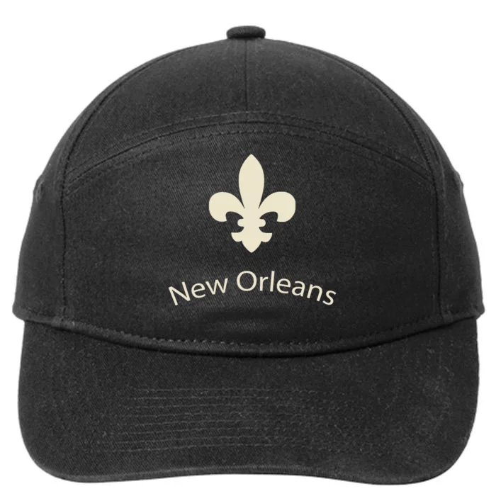 New Orleans Tees Merchandise 7-Panel Snapback Hat