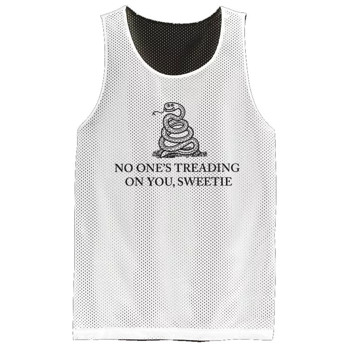 No OneS Treading On You Sweetie Mesh Reversible Basketball Jersey Tank