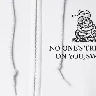 No OneS Treading On You Sweetie Full Zip Hoodie