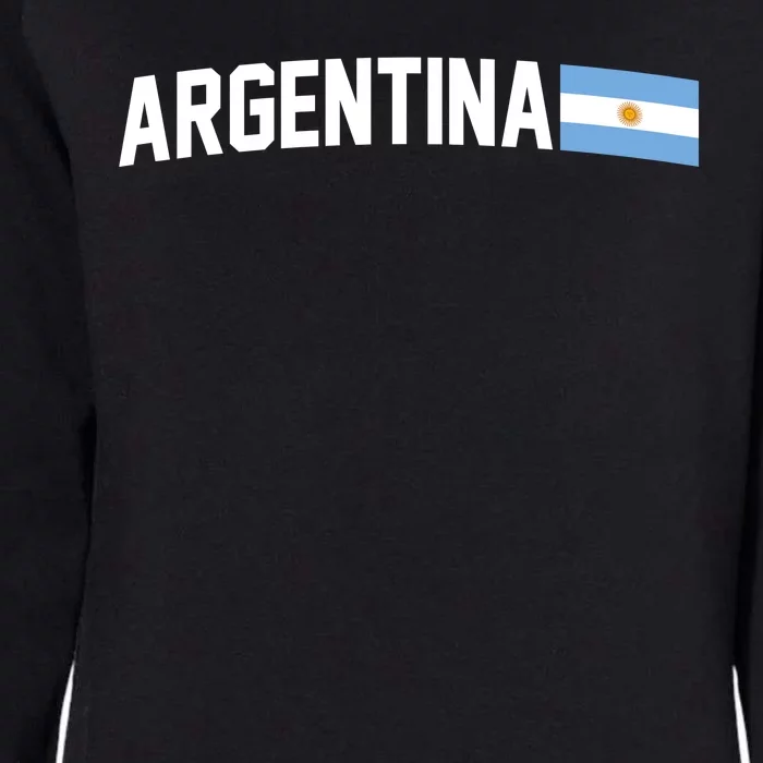 Nations Of The World Argentina Womens California Wash Sweatshirt