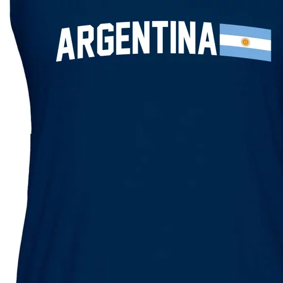 Nations Of The World Argentina Ladies Essential Flowy Tank