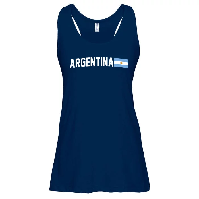 Nations Of The World Argentina Ladies Essential Flowy Tank