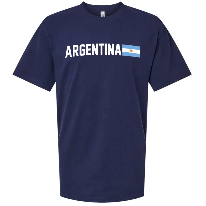 Nations Of The World Argentina Sueded Cloud Jersey T-Shirt