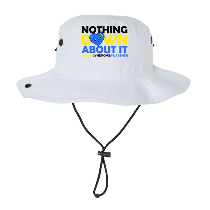 Nothing Down About It Down Syndrome Awareness Legacy Cool Fit Booney Bucket Hat