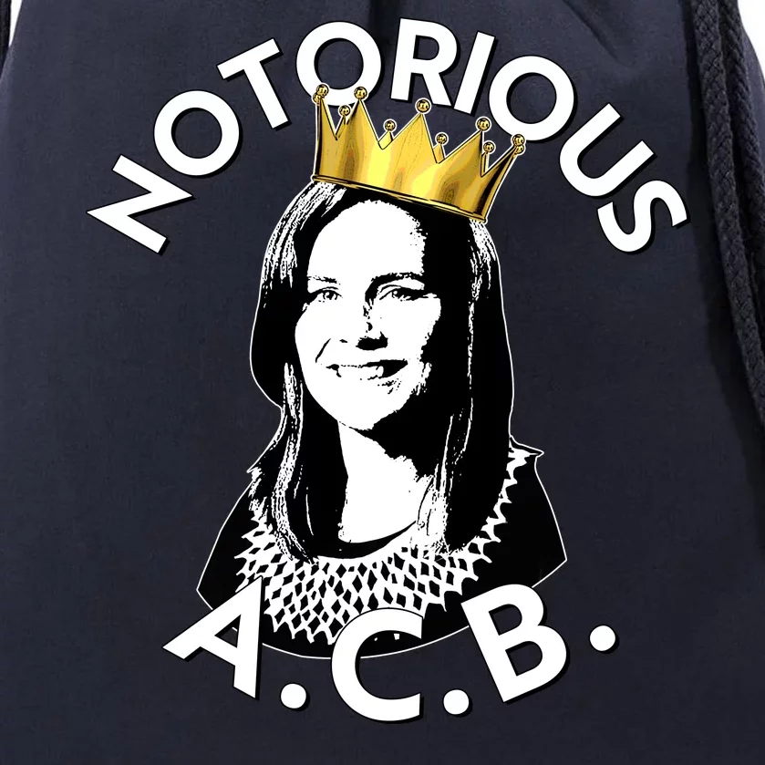 Notorious A.C.B. Amy Coney Barrett Supreme Court Drawstring Bag