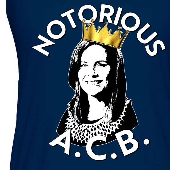 Notorious A.C.B. Amy Coney Barrett Supreme Court Ladies Essential Flowy Tank