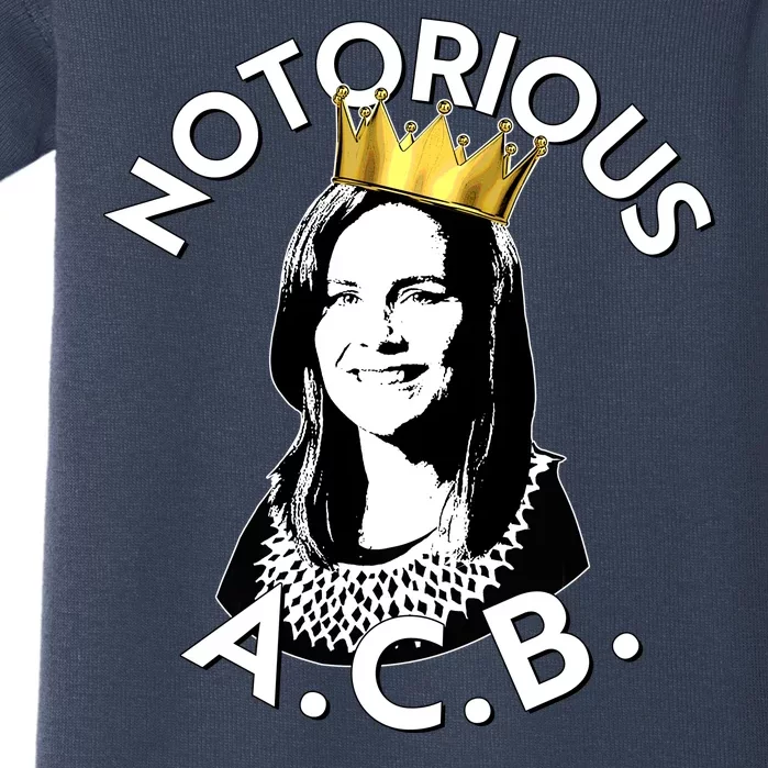 Notorious A.C.B. Amy Coney Barrett Supreme Court Baby Bodysuit