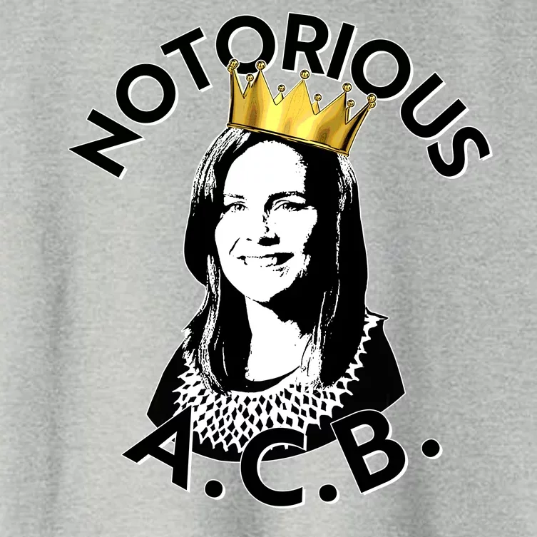 Notorious A.C.B. Amy Coney Barrett Supreme Court Women's Crop Top Tee