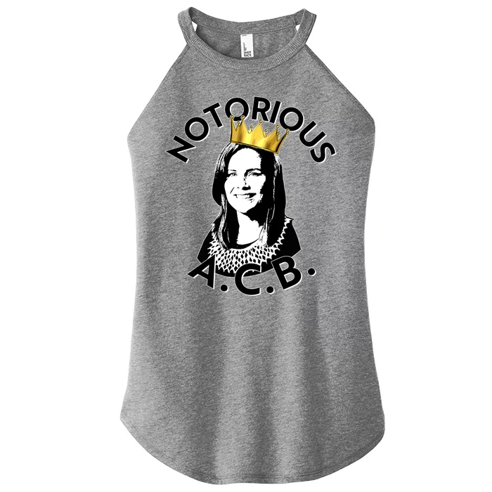 Notorious A.C.B. Amy Coney Barrett Supreme Court Women’s Perfect Tri Rocker Tank