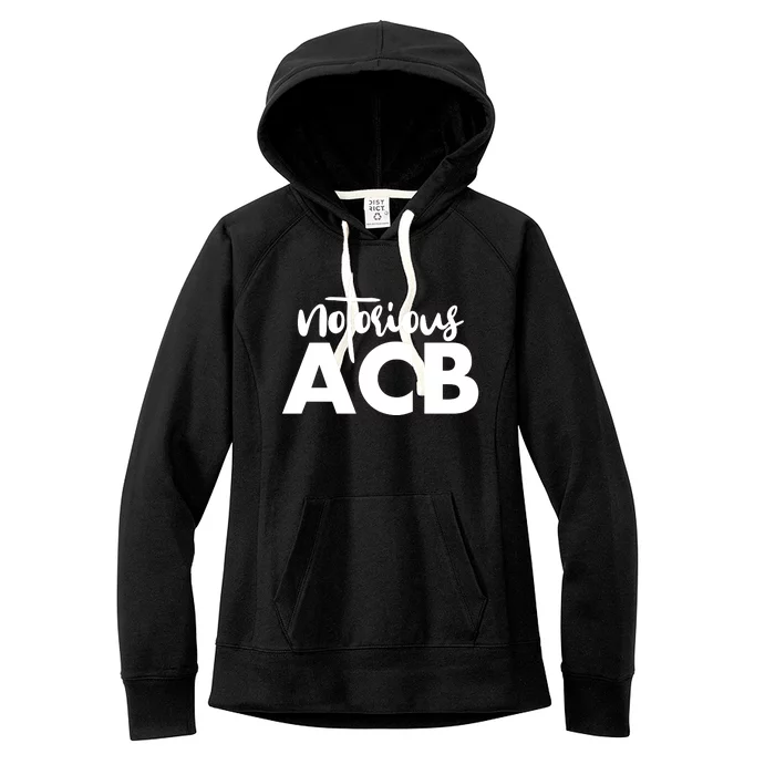 Notorious ACB Amy Coney Barrett Women's Fleece Hoodie